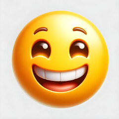 Fototapeta premium 3d smiley face