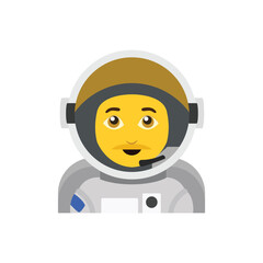 male astronaut man space suit emoji