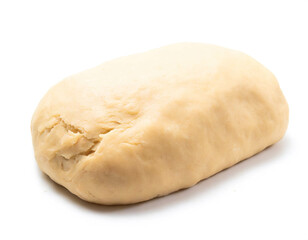 Fototapeta na wymiar dough on white background isolated 