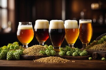 Craft Beer Selection Product Photoshoot