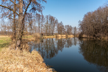 Hotisko jezero near Hotiza