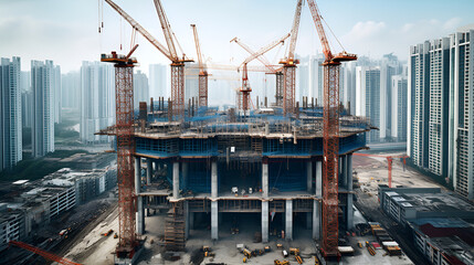 chinese construction site