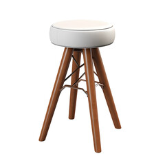 Stool isolated on transparent background