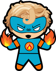 fire super hero