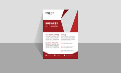 Business Flyer Corporate  marketing, business proposal, promotion, advertise, publication, cover page. new digital marketing flyer a4 flyer design template for print
