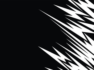 Abstract background with shock and lightning arrow pattern and with some copy space area	

