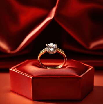 an image of a red diamond ring in a gift box