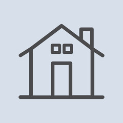 Collection of vector building line icons. Banks, schools, courthouses, universities, libraries. Architectural concept. Can be used for topics like offices, cities, real estate