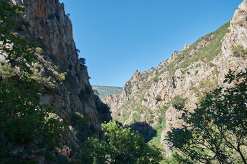 Fototapeta premium gorge de la carançà