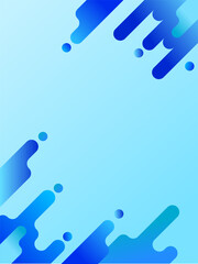 Free vector blue liquid background
