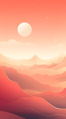 Cosmic Reverie: AI-Generated Tranquil Beauty Background Unveiled in a Mesmerizing 4K Dreamscape