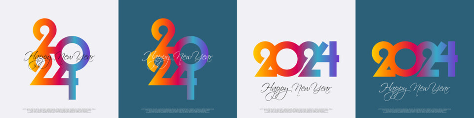 2024 - happy new year - best wishes 2024 background
