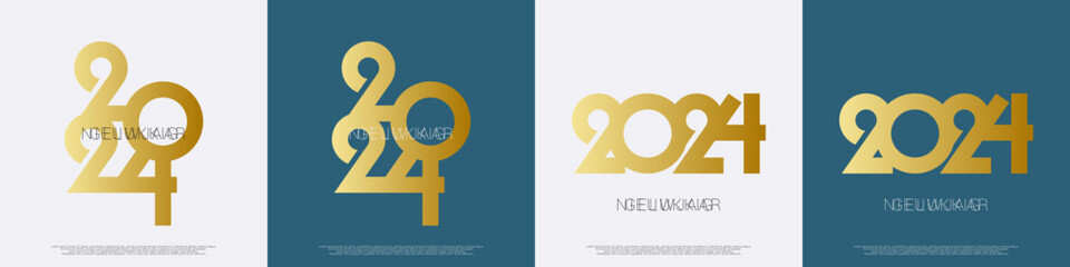 2024 - gelukkig nieuwjaar 2024