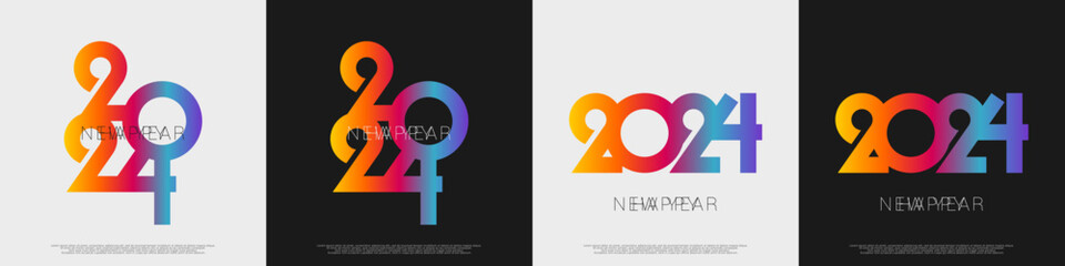 2024 - happy new year - best wishes 2024 background