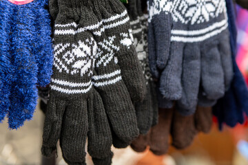 gloves for sale in a store