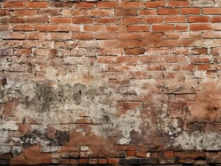 New Brown Terracotta Brick Blocks Wall Background Close Up, Pattern with Red Bricks or Brickwork House