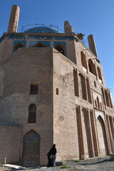 Fototapeta premium Dome of Soltaniyeh Tomb of Oljeitu in Zanjan province, Ir