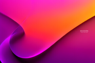Abstract Pink Purple Background. colorful wavy design wallpaper. creative graphic 2 d illustration. trendy fluid cover with dynamic shapes flow.