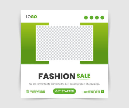 Fashion Social Media Kit Instagram Facebook Sales Post Feed.
fashion sale social media post and web banner template. Fashion sale social media post template