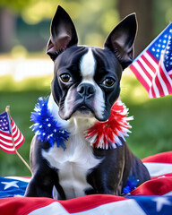 The Loyal, Loving, Patriotic Boston Terrier, America's First AKC Breed