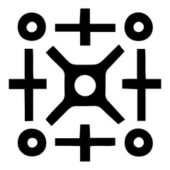 Obraz premium Advanced Deep Learning Vector Icon - Perfect for AI, Machine Learning, and Neural Network Projects