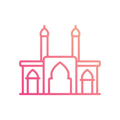 Mumbai icon vector stock illustration