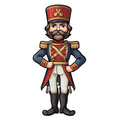 Fototapeta premium Nutcracker Figurine