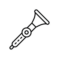 Shehnai icon vector stock illustration