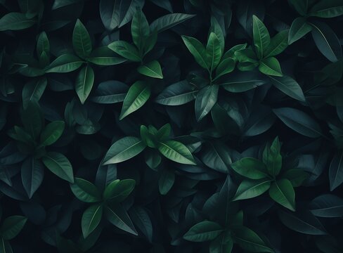 a group of green leaves © Dumitru