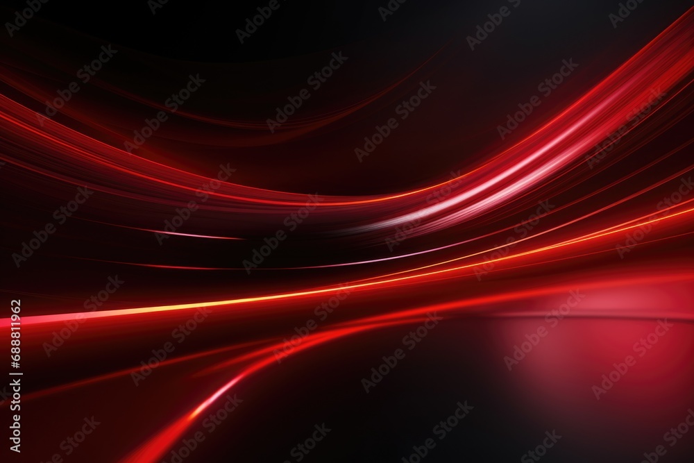 Aufkleber Abstract background with red and black lines. Suitable for various design projects