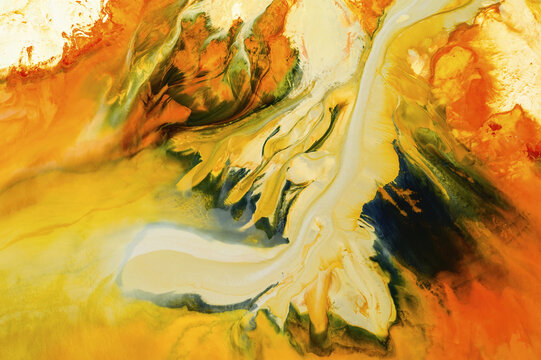 Vibrant Riotinto Aerial View in Huelva, Spain