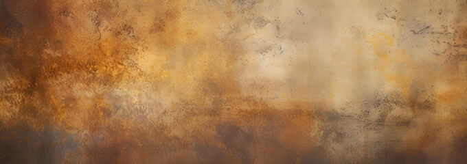 Abstract banner background of a vintage book cover texture, browns and golds