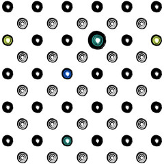 graphic geometric color brush line round pattern background texture abstract art design