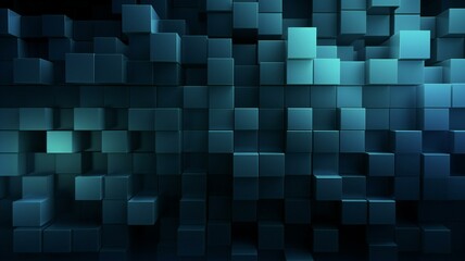 the geometric 3d background has many small squares