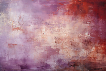 Grunge light red lavender background. AI generative