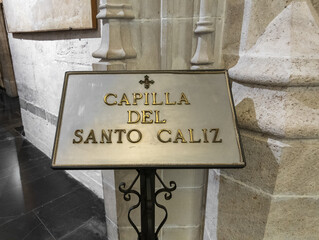 Valencia, Spain -September 25th, 2023: Cathedral of the Assumption (Saint Mary's Cathedral) is a...
