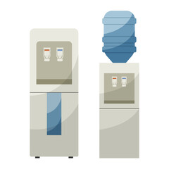 Home office element and equipment. Vector illustration EPS10