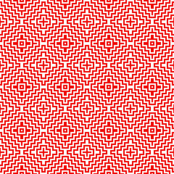 Optical ornament. Seamless pattern. Geometrical backdrop. Op art background. Geometric wallpaper. Modern motif. Digital paper. Linear textile print. Web design. Abstract image. Vector work.