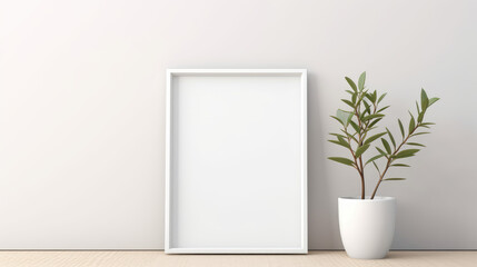 Minimalistic Image Mockup with Copy Space