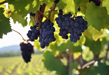 Naklejka premium bunch of grapes