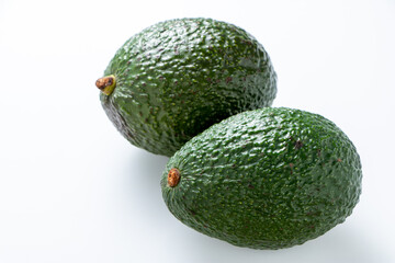アボカド。(白バック)
