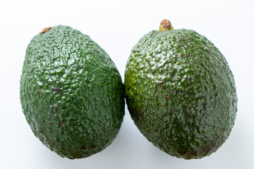 アボカド。(白バック)
