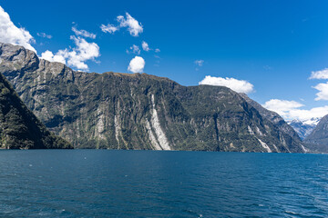 Milford Sound on the South Island New Zealand