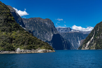 Milford Sound on the South Island New Zealand