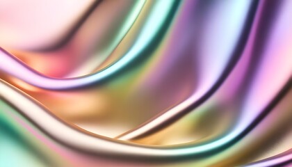 foil texture in pastel color gradient background smooth texture.