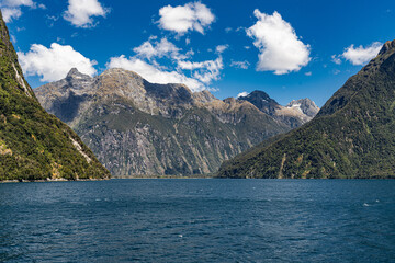 Milford Sound on the South Island New Zealand
