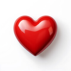 Corazón rojo para San Valentín