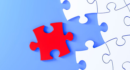 Fototapeta premium jigsaw puzzle pieces