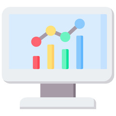 Statistics Flat Icon