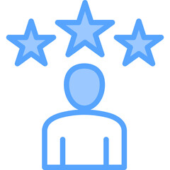 Experts Blue Icon